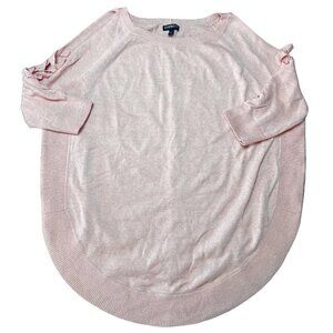 Express Sweater Long Sweater Side Splits Sleeve Splits Muted Mauve size XS